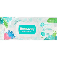 Детские влажные салфетки Dino Baby 110 шт (4823098414681)