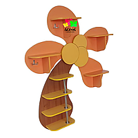 Стінка стелаж дитяча вішалка Квіточка ST-207