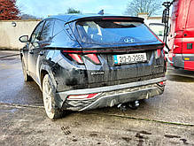 Фаркоп Hyundai Tucson IV 2021-2024 (Хендай Туксон 4) польський без підрізу бампера, фото 5
