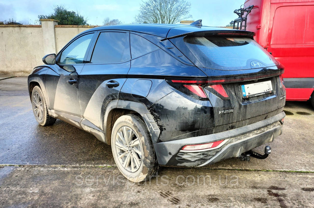 Фаркоп Hyundai Tucson IV 2021-2024 (Хендай Туксон 4) польський без підрізу бампера
