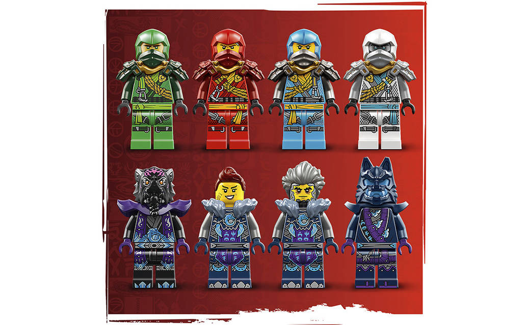 Конструктор LEGO NINJAGO Тіньове додзе Вовчої Маски (71813