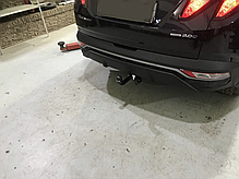 Фаркоп Hyundai Tucson IV 2021- (Хендай Туксон 4) без підрізу бампера, фото 5