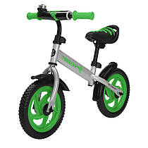 Дитячий біговел BALANCE TILLY 12" Tornado T-21255/3 Зелений, колесо піна
