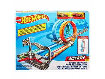 Трек Hot Wheels Action Подвійна петля GFH85