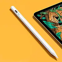 Стилус ручка для телефона и планшета, с USB, Белый / Активный универсальный стилус для письма и рисования