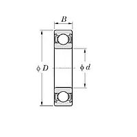 Подшипник 80211 (6211 ZZ) CT