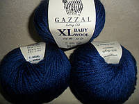Gazzal Baby Wool XL (Газзал Беби Вул XL) 802 темно синий