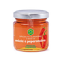 Мед с перцем чили "Apicoltura Casentinese" Италия фасовка стекло 0.11 kg