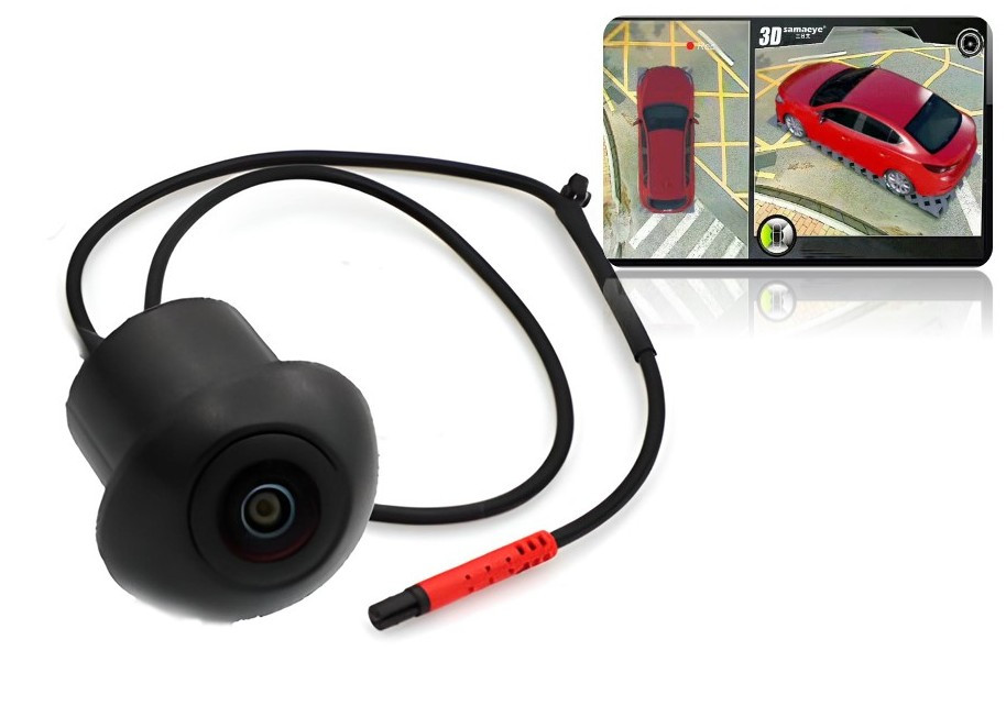Камера кругового огляду 360° в дзеркало з комплектом перехідників UKC 911, фото 1