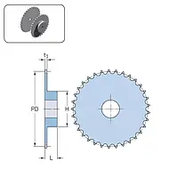 Звездочка PHS 08B-1BH15 SKF