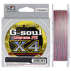 Шнур YGK G-Soul X4 Upgrade 200m (сірий) #1.5/25lb