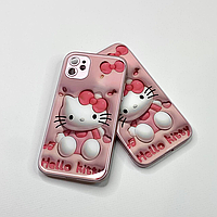 Милый 3D чехол Hello Kitty на Iphone 11