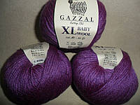 Gazzal Baby Wool XL (Газзал Беби Вул XL) 815 фиолетовый