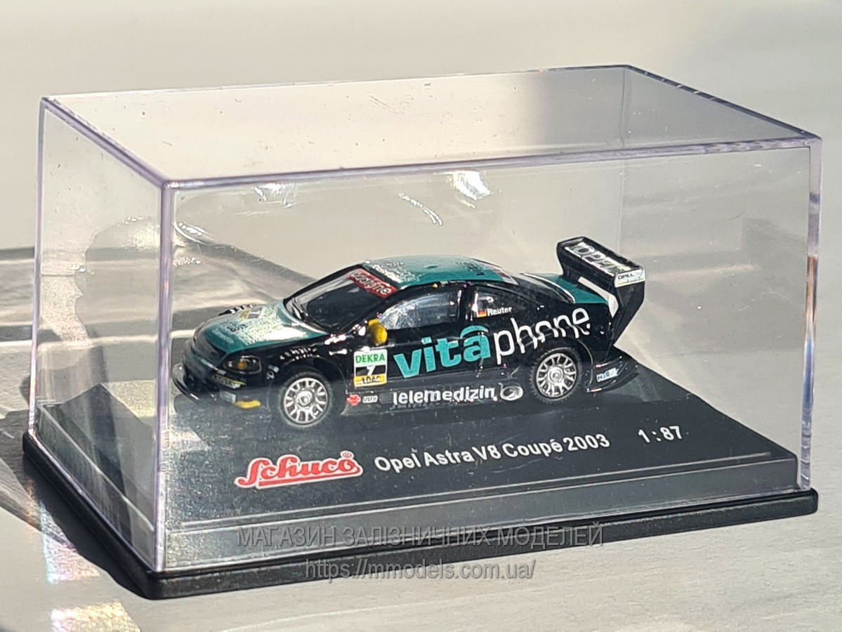 Schuco Opel Astra V8 Coupe 2003, масштабу 1/87, H0, фото 1