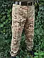 Штани тактичні літні Ріп-стоп Мультикам | Штани ріп-стоп 50% ХБ, фото 7