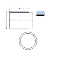 Втулка PCM 101212 E SKF