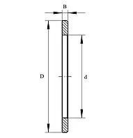 Кольцо WS 81104 SKF