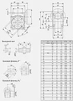 Редуктор NMRV 50 80 IEC63B5 CT-DRIVE