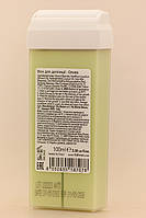 ItalWax Віск в касетах з широким роликом, 100 мл - Оліва, фото 2