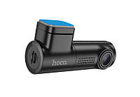 Автомобильный видеорегистратор Hoco DV1 Wi-Fi черный