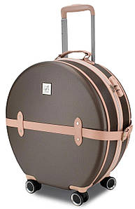 Чемодан Semi Line 20" (S) Brown/Pink Cream (T5673-2)