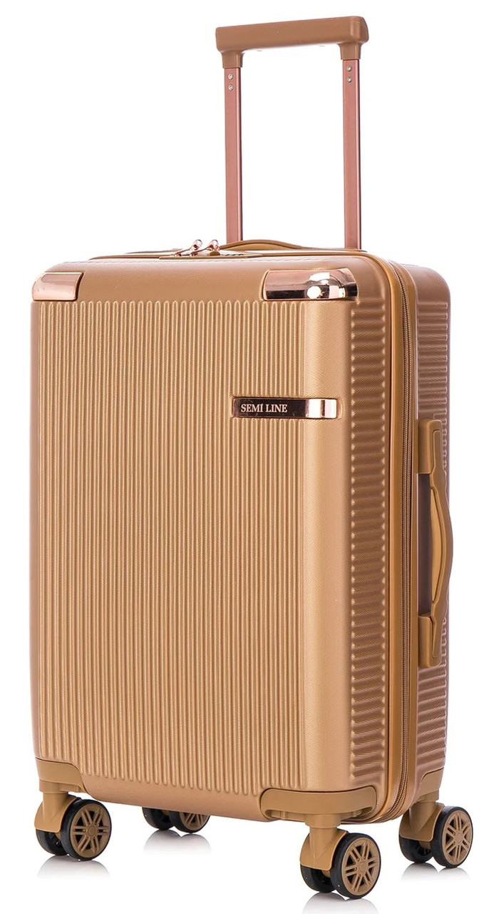 Валіза Semi Line 20" (S) Gold (T5663-3)