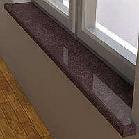 Підвіконня із Токівського граніту 1000×200×20 – коричневого кольору