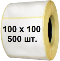 Етикетка 101мм*101,5мм*500шт виробник Україна для маркування ТТН Нової Пошти,