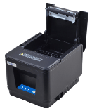 Принтер чеків Xprinter XP-A160H USB 80мм, обріз, чорний, фото 5