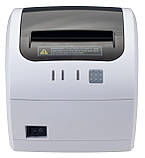 Принтер чеків Ucolor YC-A260F Ethernet+USB+rs232 80мм, обріз, білий, фото 5