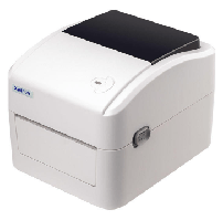 Принтер етикеток Xprinter XP-420B USB до 108мм, білий