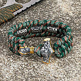 Мелот Тора + 3 руни (трійне плетіння паракорд), фото 2
