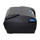 Принтер етикеток Xprinter XP-330B і чеків USB до 80мм, чорний, фото 4