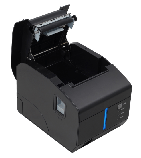 Принтер чеків Xprinter КУХОННИЙ XP-C260M LAN з дзвінком та світло індикацією Ethernet+USB+rs232 80мм, обріз, чорний, фото 5