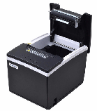 Принтер чеків Xprinter XP-N260H XP-E260L LAN Ethernet+USB+rs232 80мм, обріз, чорний, фото 3