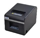 Принтер чеків Xprinter N160II Bluetooth+USB 80мм, обріз, чорний, фото 3