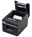 Принтер чеків Xprinter N160II Bluetooth+USB 80мм, обріз, чорний, фото 5