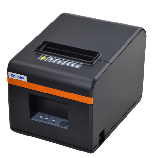 Принтер чеків Xprinter XP-N160II LAN Ethernet 80мм, обріз, чорний, фото 2