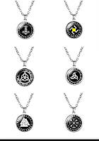 Кулони 3d Лінзові Скандинавіка (ч. б.)