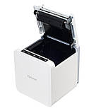 Принтер чеків Xprinter XP-T890H LAN Ethernet+USB+rs232 80мм, обріз, білий, фото 3