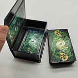 Карти Таро Культ Ктулху Пластик Преміум золото, фото 6