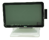 POS - термінал ALEO AL-T2 15,6" 4Gb/120Gb, с MSR, білий, фото 4