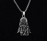 Кулон Храму Сатани-Благословення. сталь, фото 2