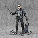 Термінатор Т-800 NECA.(з байком), фото 7