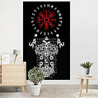 Гобелен врата в Асгард з рунами .