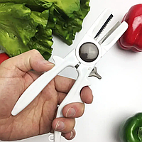 Портативные кухонные ножницы для дома из нержавеющей стали с функцией резака для каштанов и орехов