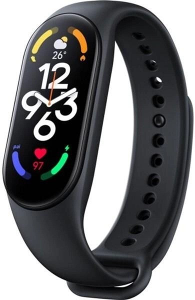 Фітнес-браслет Xiaomi Mi Smart Band 7 Black,Фітнес трекер М7, Глобал КОД YU 569