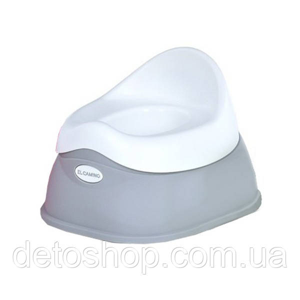 Горщик дитячий El Camino ME 1153 BASIC POTTY grey Сірий