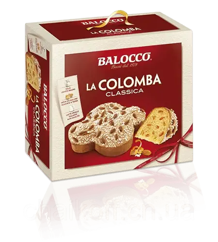 Паска Balocco la Colomba Classica з цукатами 750 г (Італія)