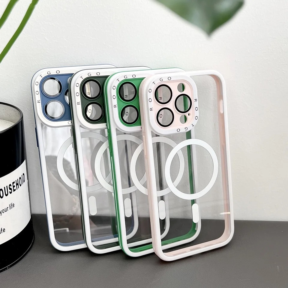 Чохол для Iphone 15 Pro MagSafe з підтримкою бездротовоЇ зарядки